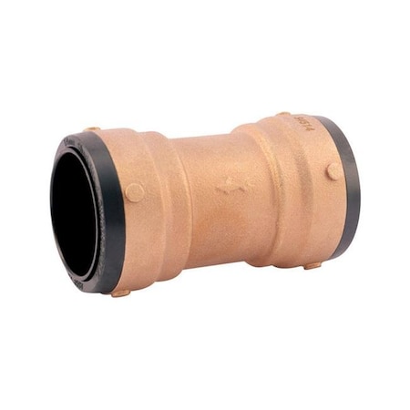 Sharkbite Sharkbite 4820742 2 x 2 in. Dia. Brass CTS Push Fittings Coupling 4820742